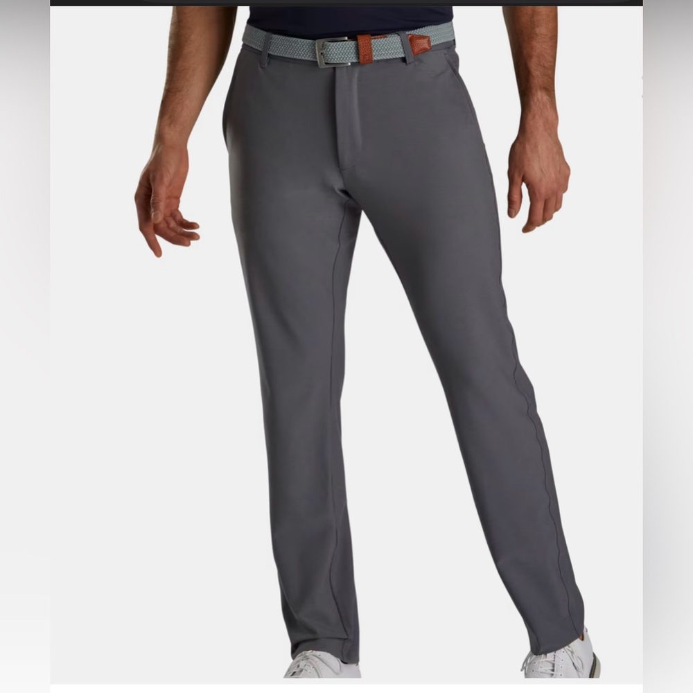 FootJoy FJ Men's Gray Tour Pant Performance Golf Size 40x32
